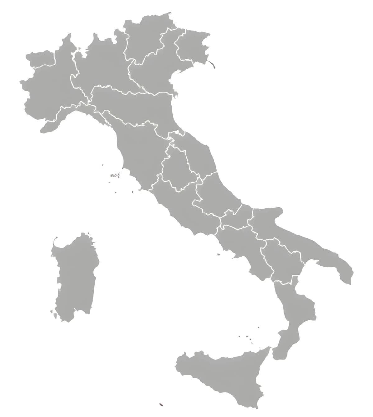 Italy data center map