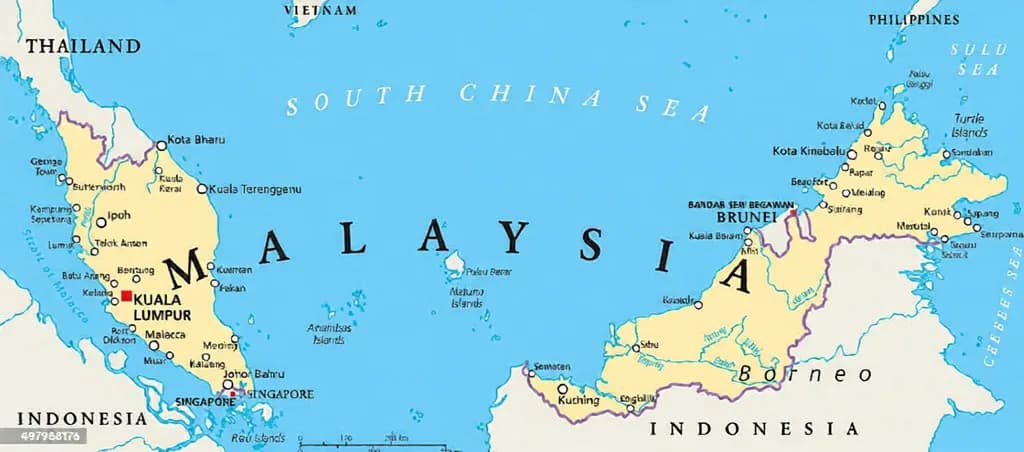 Malaysia data center map