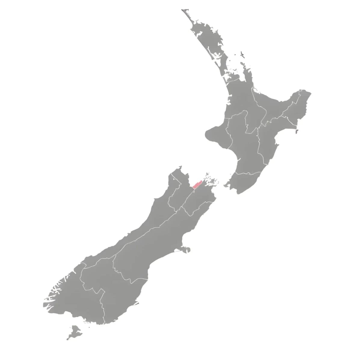 New Zealand data center map
